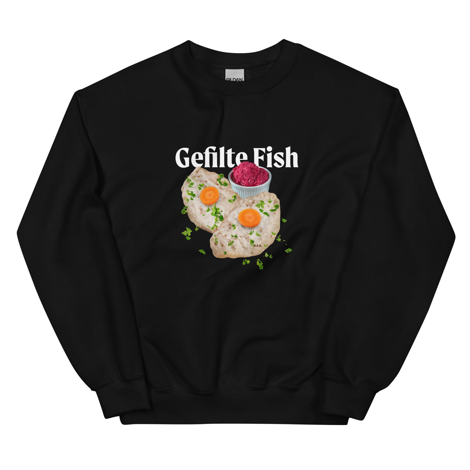 Gefilte Fish Design Sweatshirt - ninanush