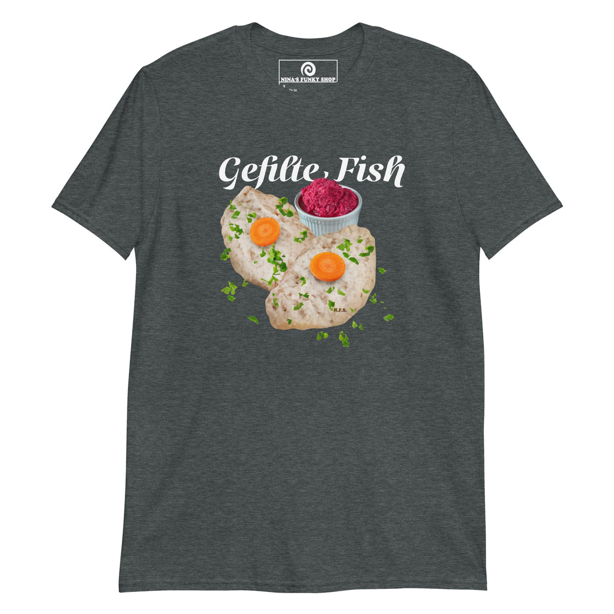 Gefilte Fish Graphic T-Shirt - ninanush