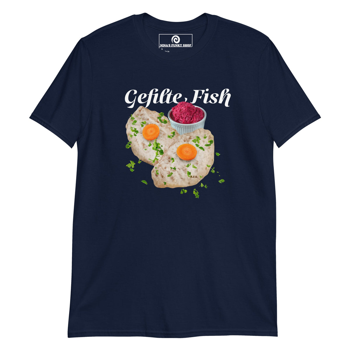 Gefilte Fish Graphic T-Shirt - ninanush