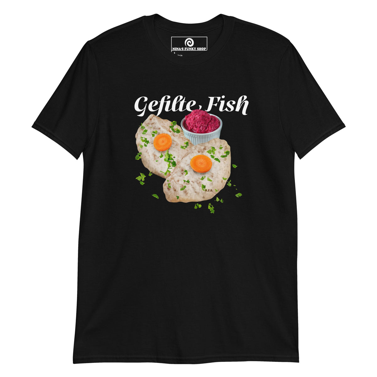 Gefilte Fish Graphic T-Shirt - ninanush