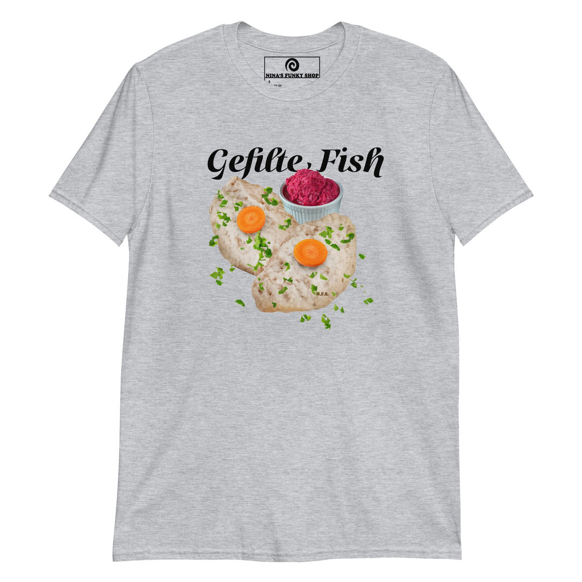 Gefilte Fish Graphic T-Shirt - ninanush