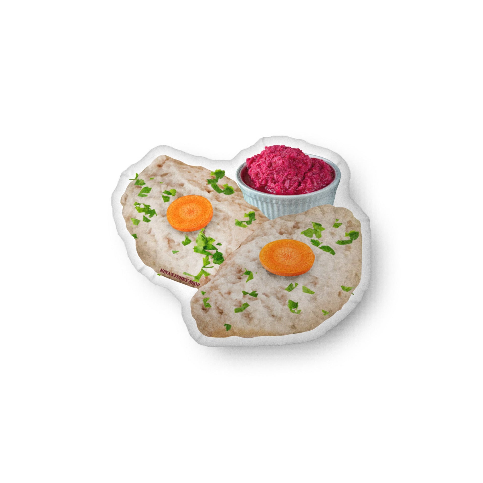 Gefilte Fish Shaped Pillow - ninanush