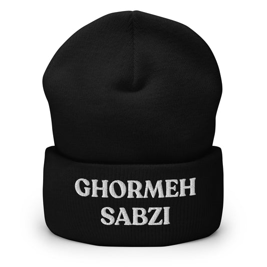 Ghormeh Sabzi Beanie - ninanush