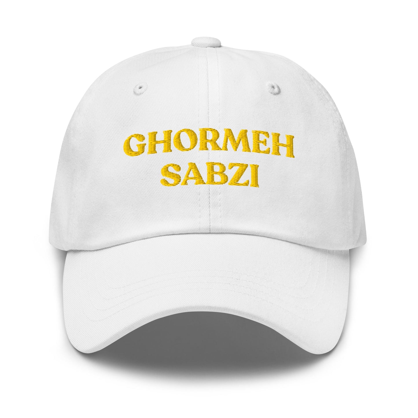 Ghormeh Sabzi Embroidered Dad Hat - ninanush