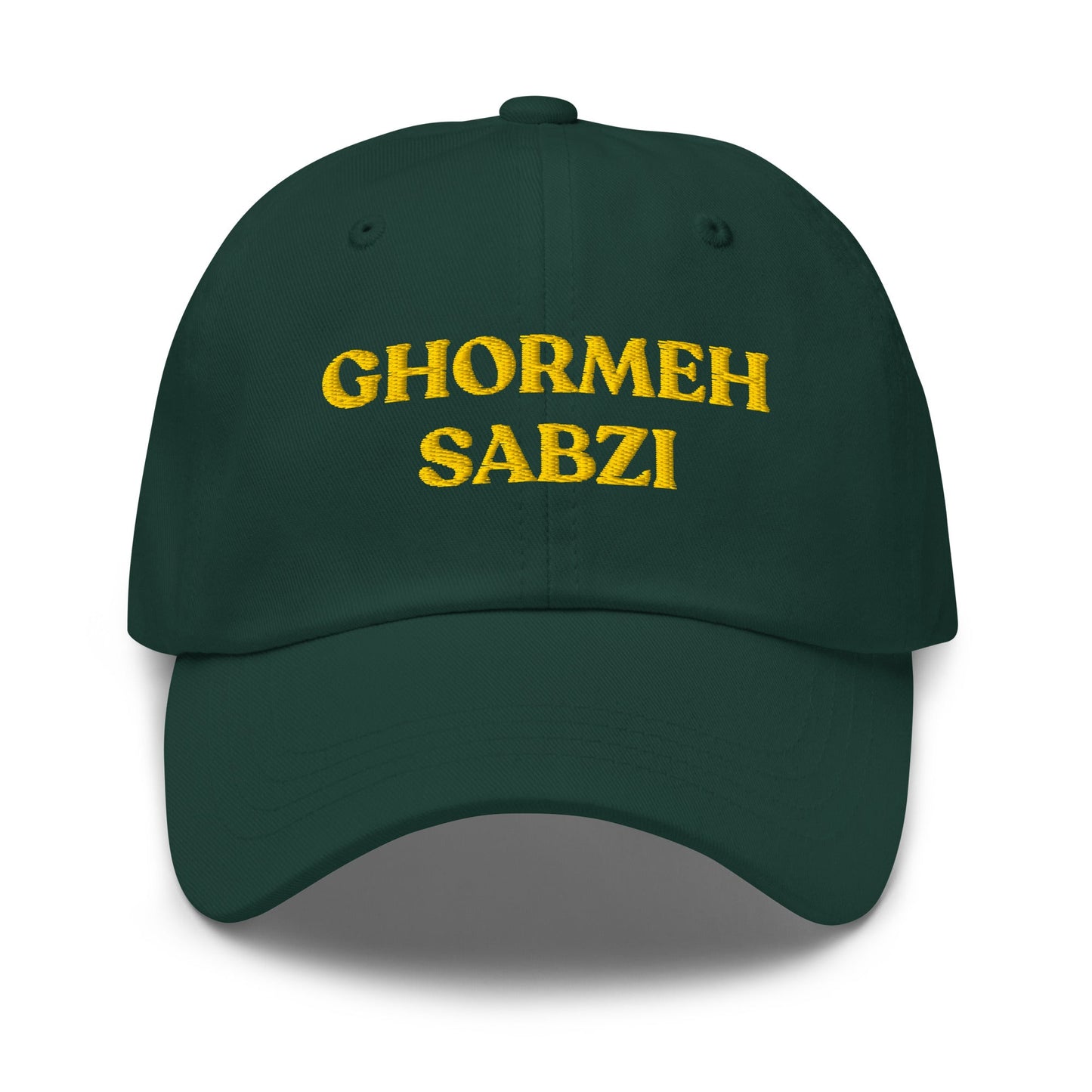 Ghormeh Sabzi Embroidered Dad Hat - ninanush