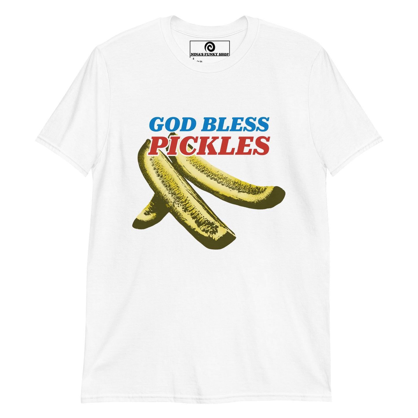 God Bless Pickles T-Shirt - ninanush