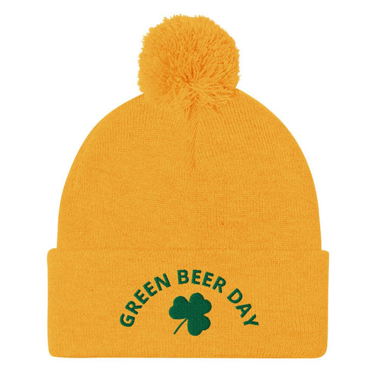 Green Beer Day Beanie - ninanush