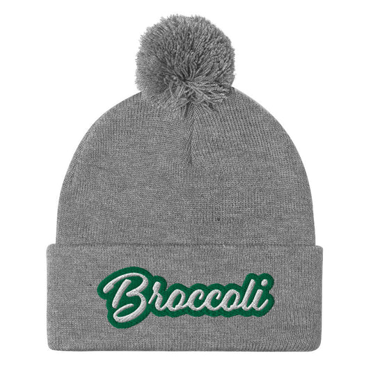 Green Broccoli Beanie - ninanush