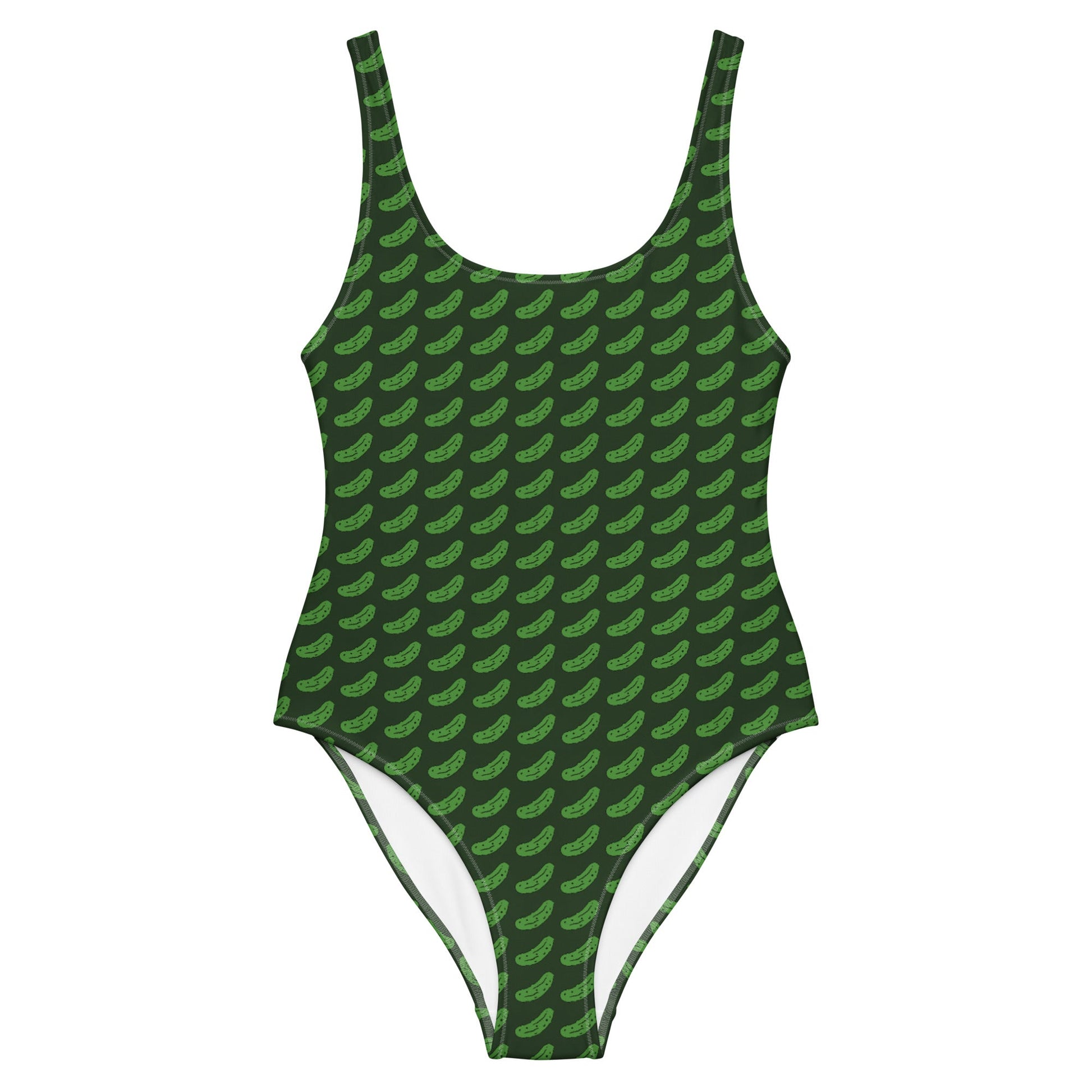 Green Pickles One-Piece Swimsuit - ninanush