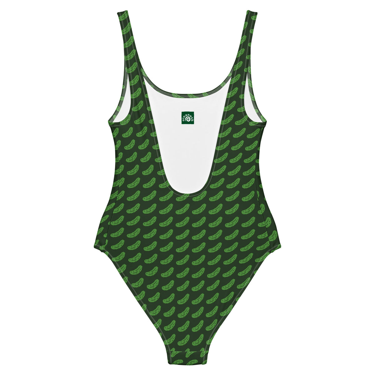 Green Pickles One-Piece Swimsuit - ninanush