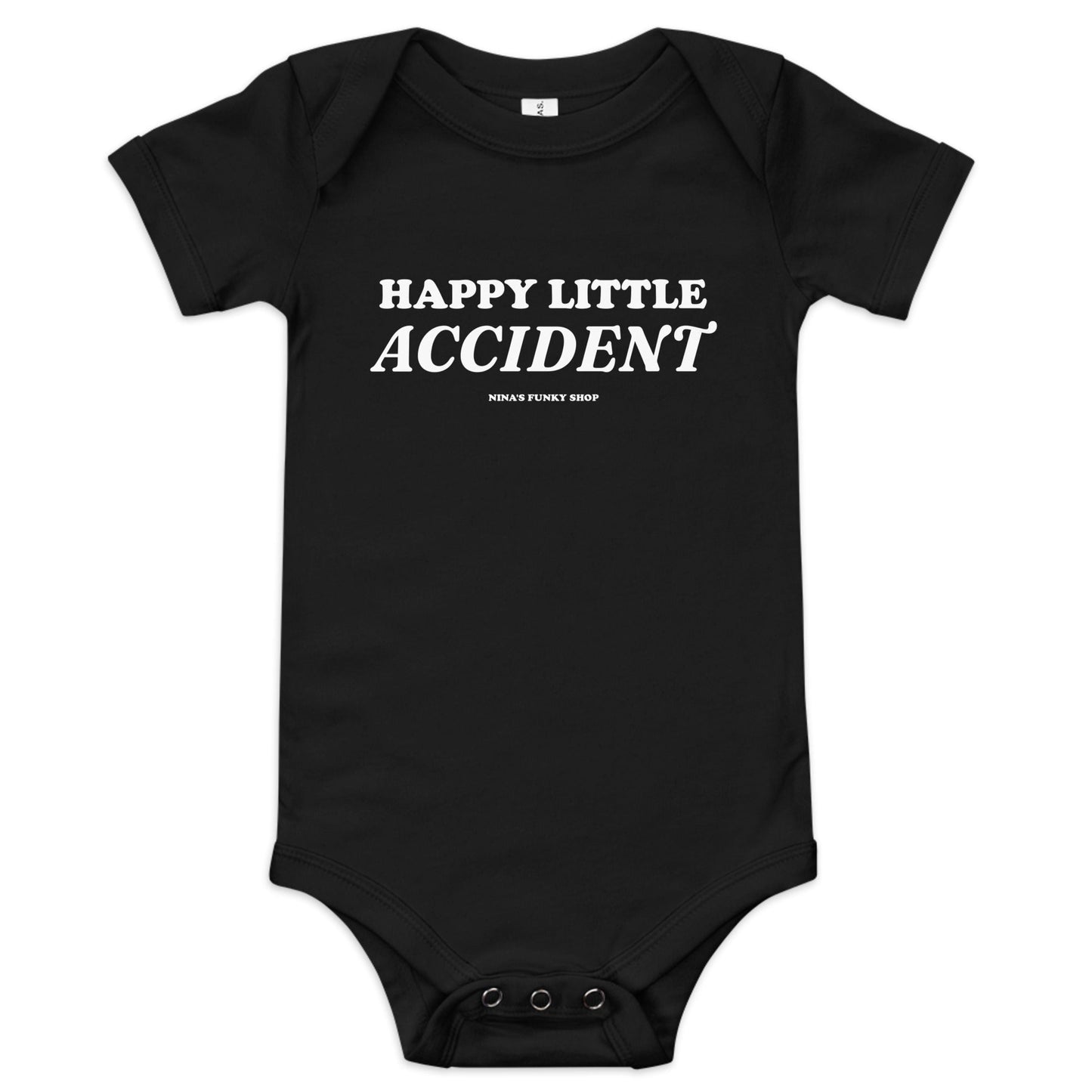Happy Little Accident Baby Short Sleeve Onesie - ninanush