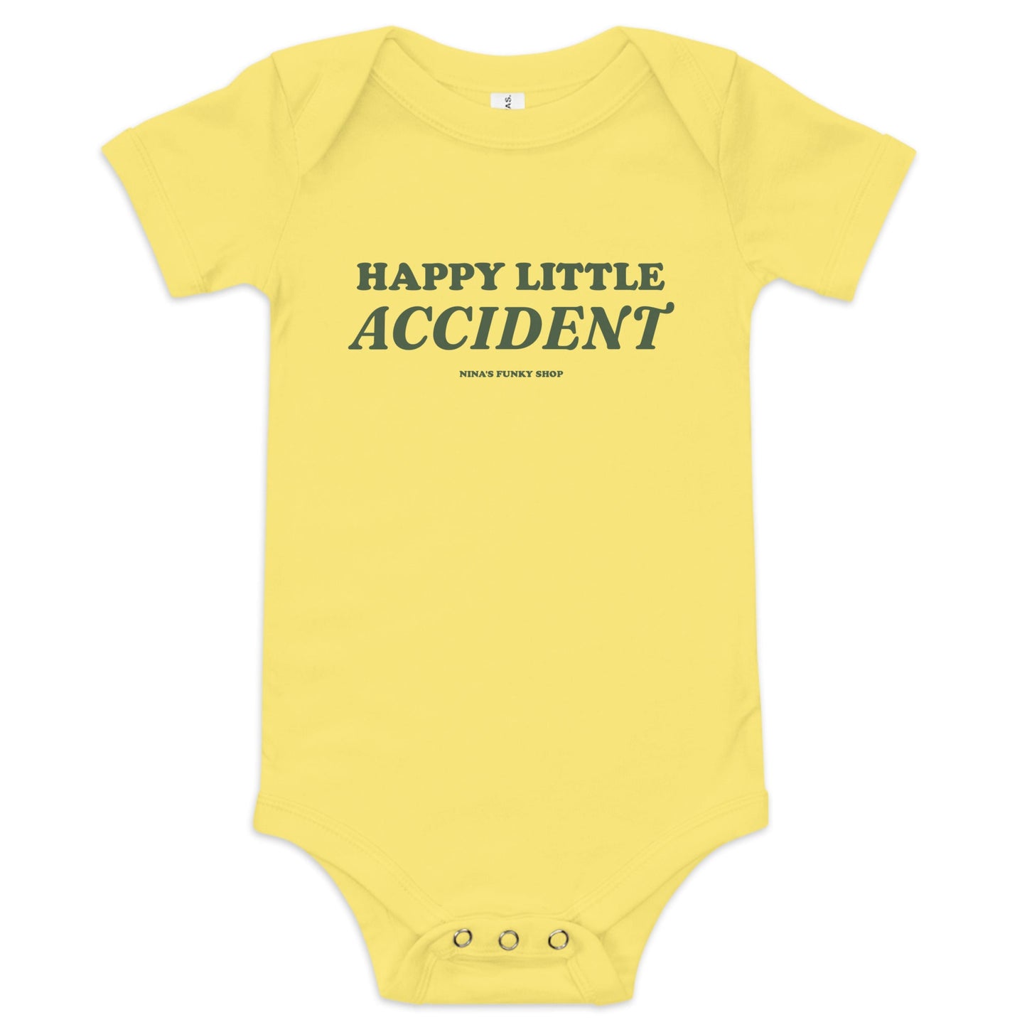Happy Little Accident Baby Short Sleeve Onesie - ninanush