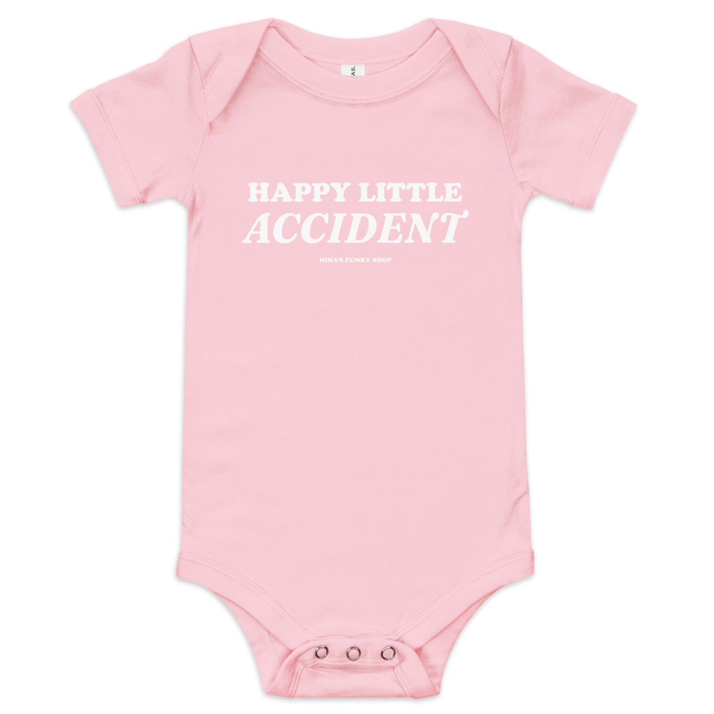 Happy Little Accident Baby Short Sleeve Onesie - ninanush