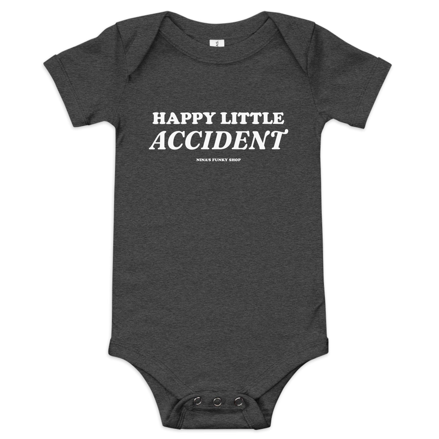 Happy Little Accident Baby Short Sleeve Onesie - ninanush