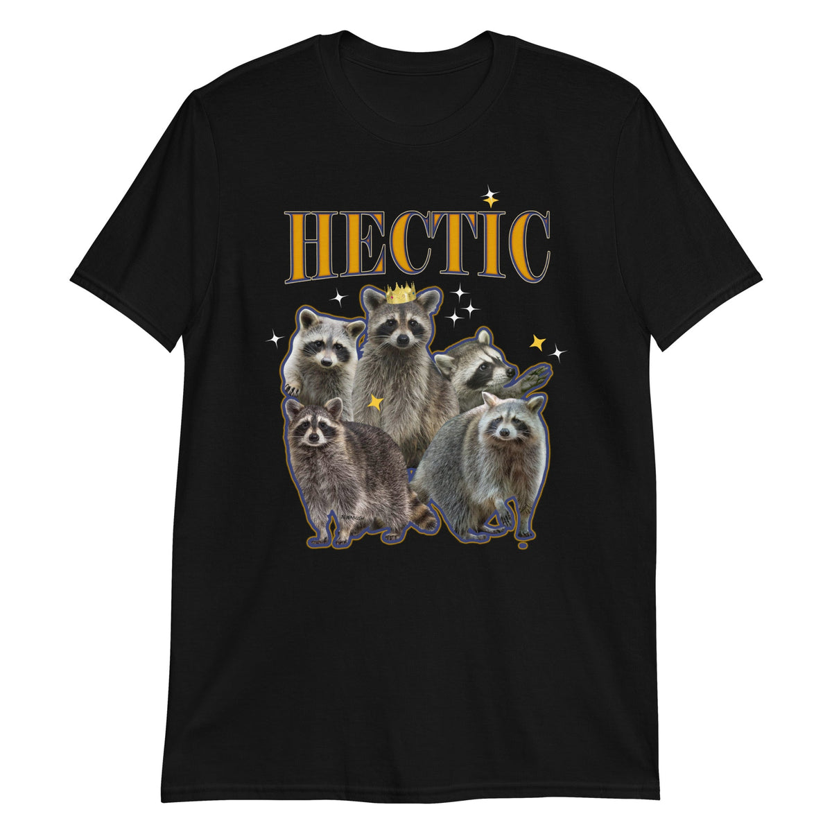 Hectic Raccoon T-Shirt - ninanush