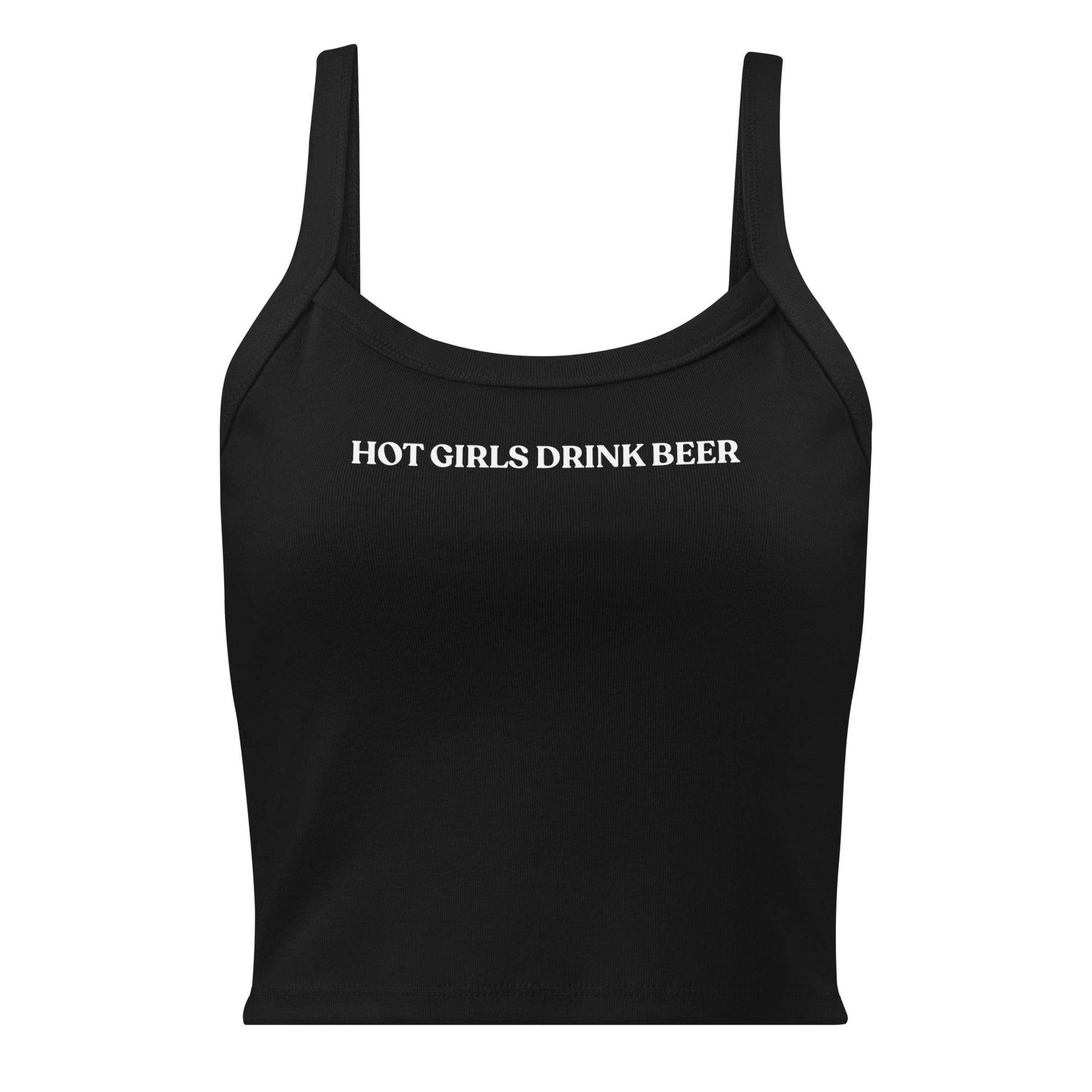 Hot Girls Drink Beer Tank Top - ninanush