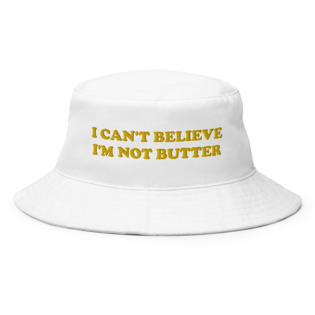 I Can't Believe I'm Not Butter Bucket Hat - ninanush
