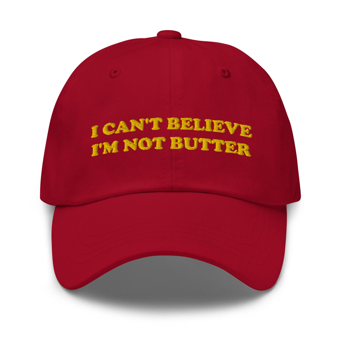 I Can't Believe I'm Not Butter Dad Hat - ninanush