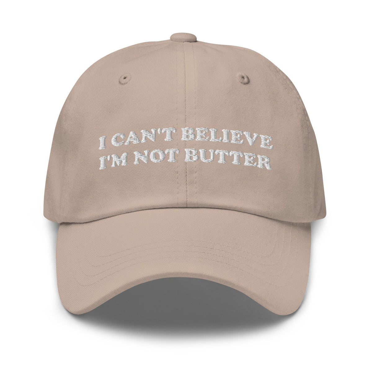 I Can't Believe I'm Not Butter Dad Hat - ninanush
