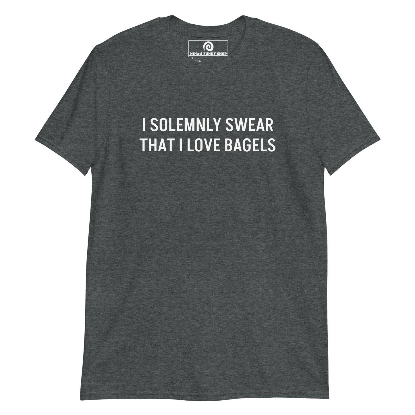 I Solemnly Swear That I Love Bagels T-Shirt - ninanush