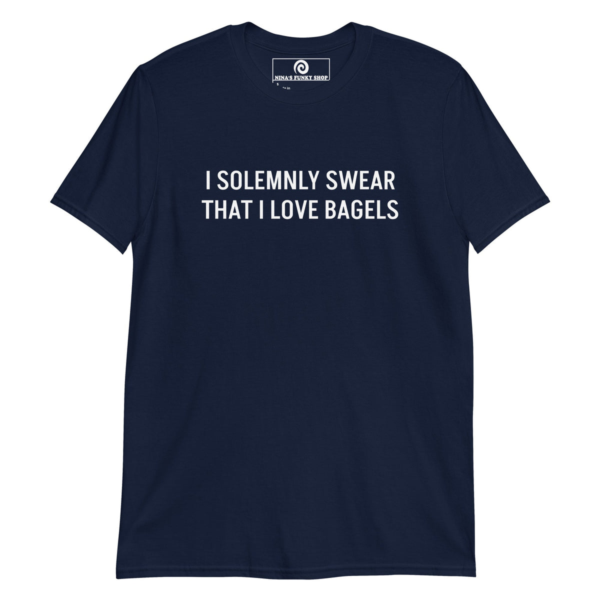 I Solemnly Swear That I Love Bagels T-Shirt - ninanush