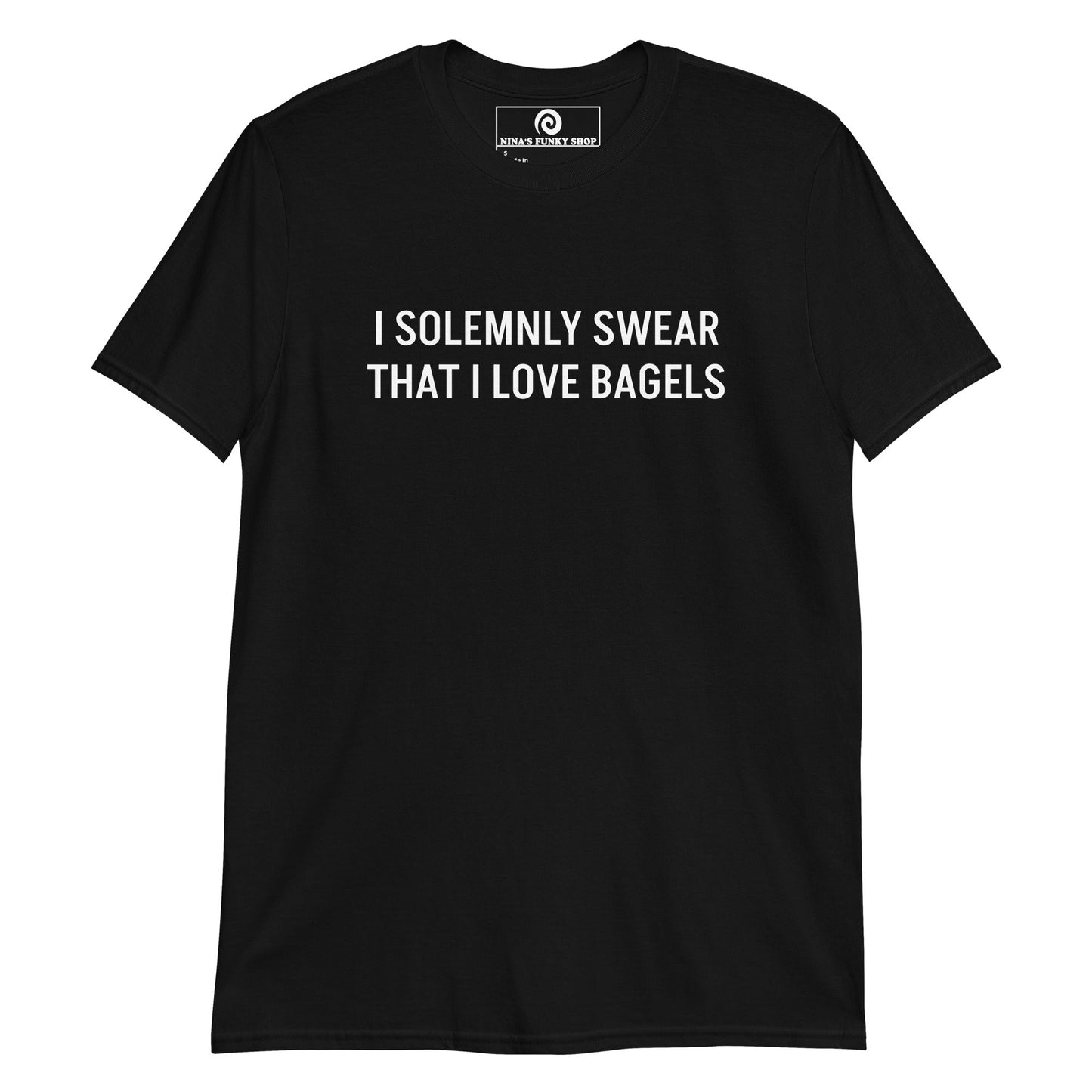 I Solemnly Swear That I Love Bagels T-Shirt - ninanush