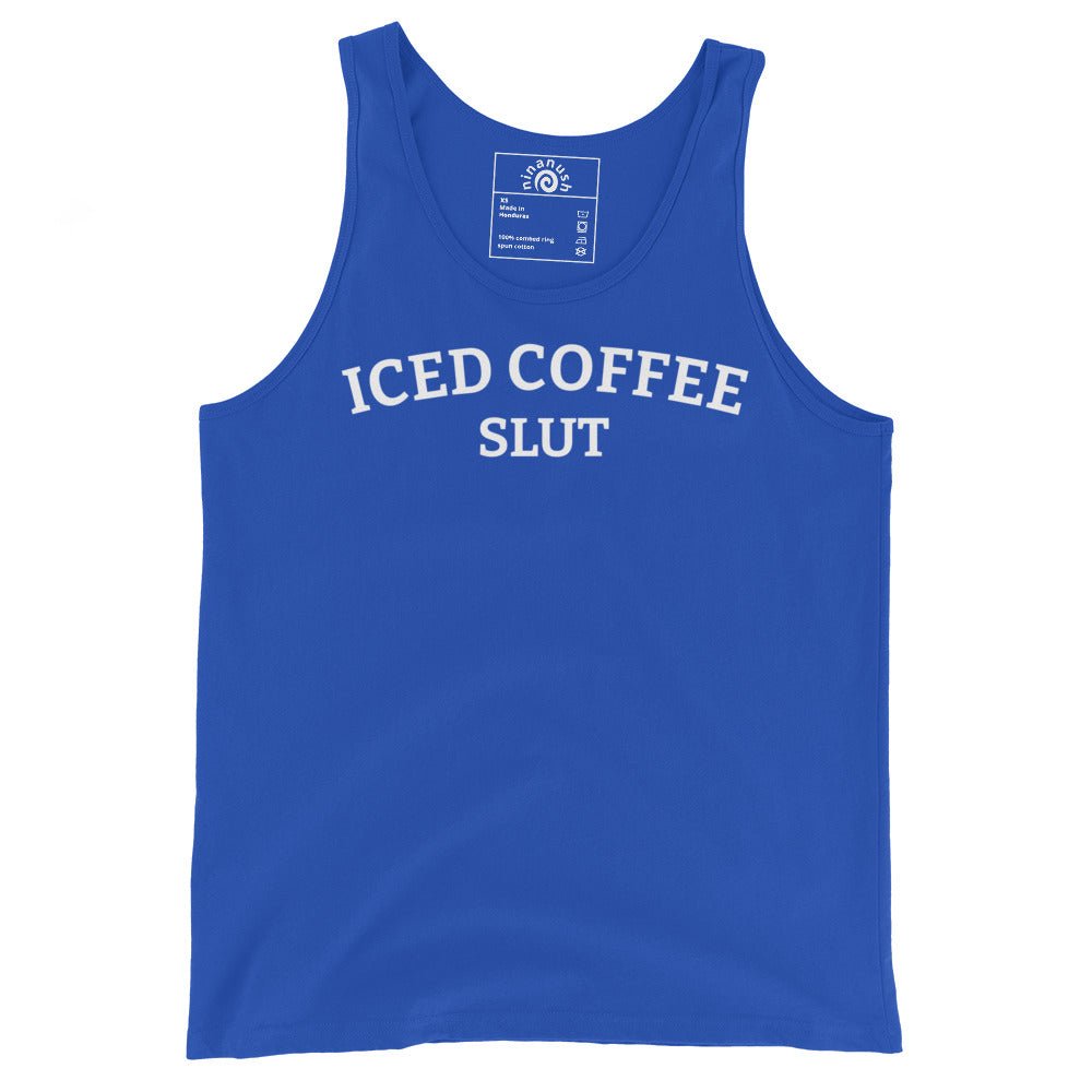 Iced Coffee Slut Men’s Tank Top - ninanush