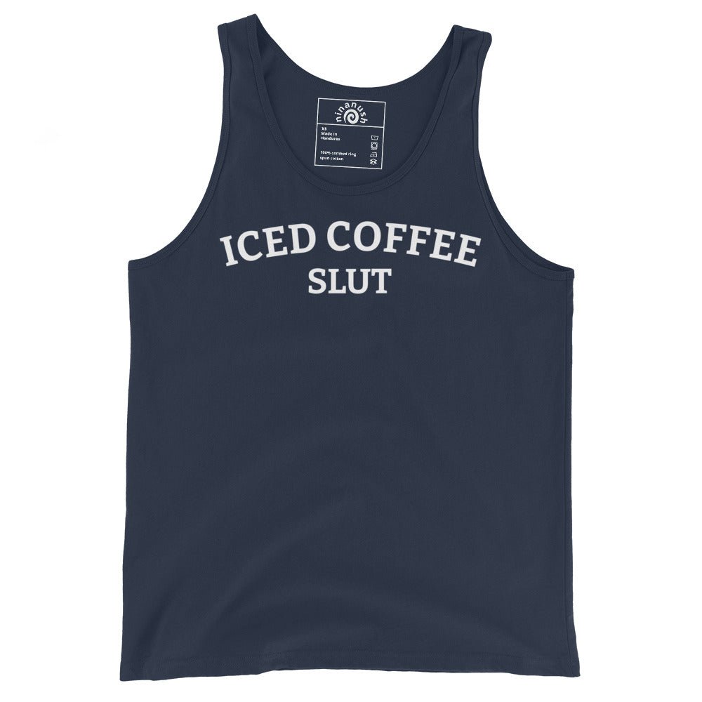 Iced Coffee Slut Men’s Tank Top - ninanush