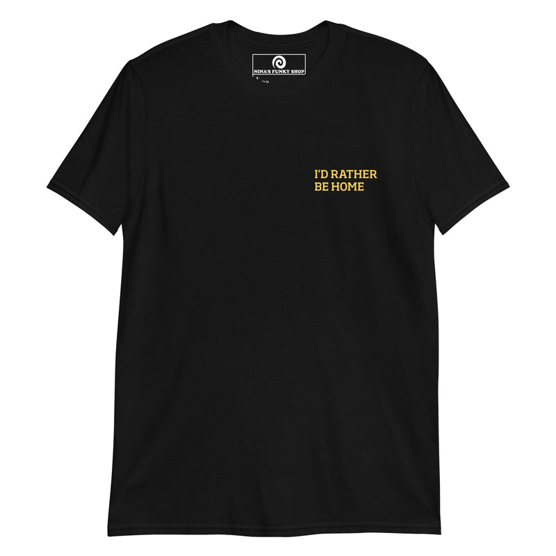 I'd Rather Be Home Logo T-Shirt - ninanush