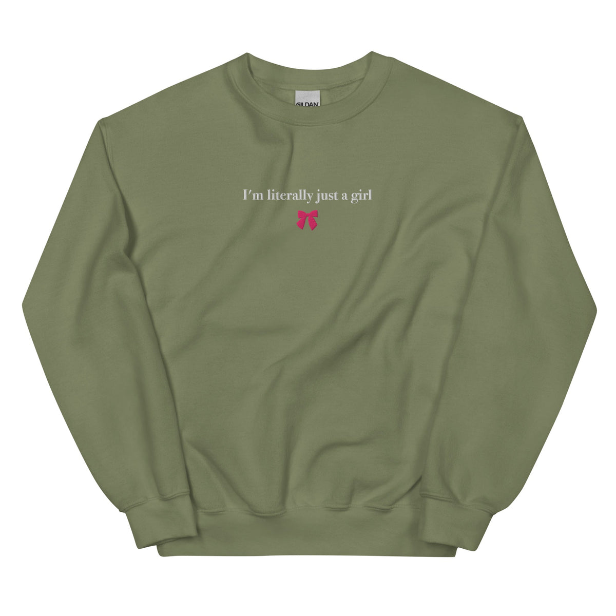 I'm Literally Just A Girl Sweatshirt - ninanush