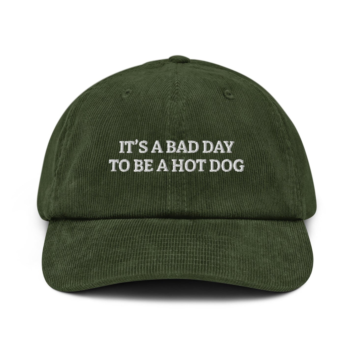 It’s A Bad Day To Be A Hot Dog Corduroy Hat - ninanush