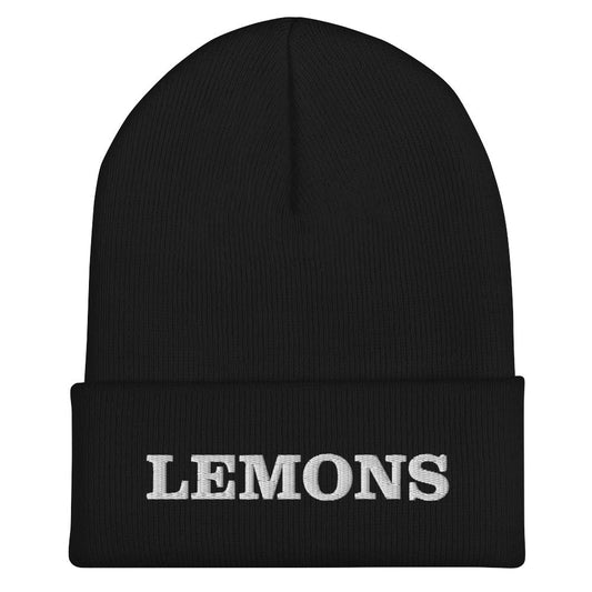 Lemons Cuffed Beanie - ninanush