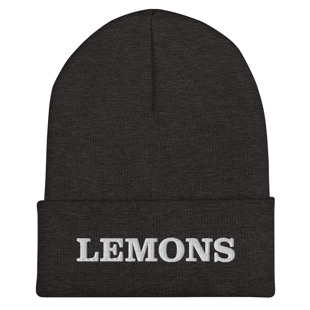 Lemons Cuffed Beanie - ninanush