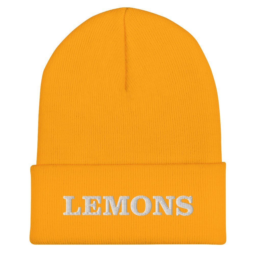 Lemons Cuffed Beanie - ninanush