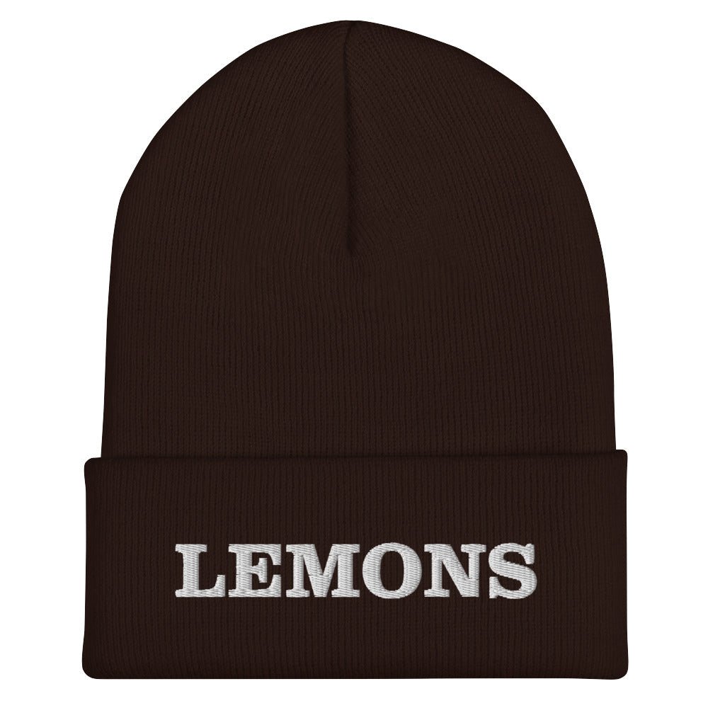 Lemons Cuffed Beanie - ninanush