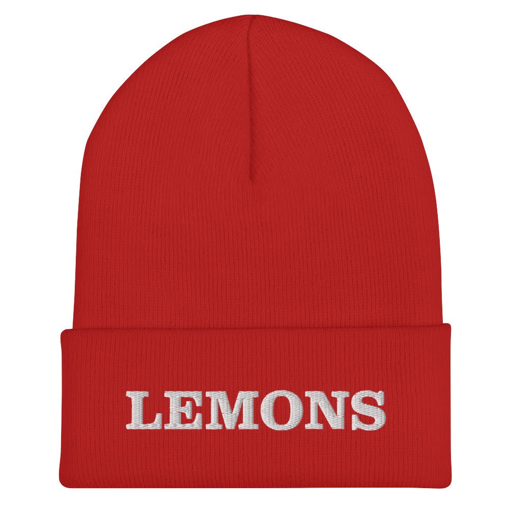 Lemons Cuffed Beanie - ninanush