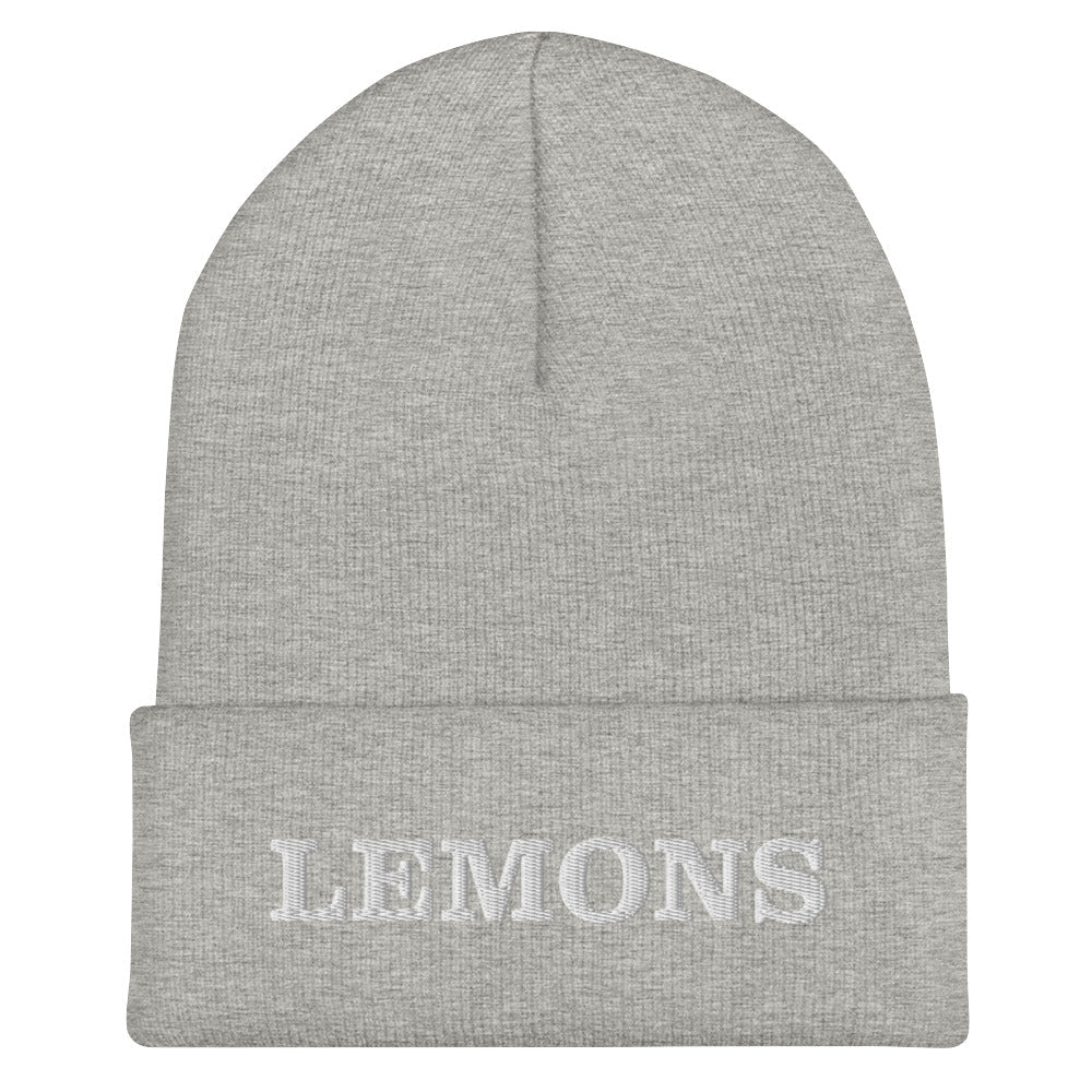 Lemons Cuffed Beanie - ninanush