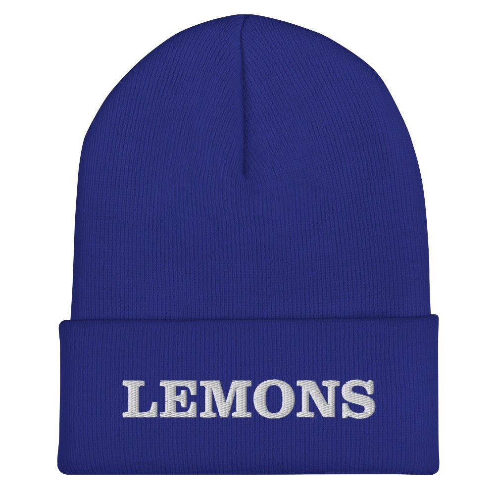 Lemons Cuffed Beanie - ninanush