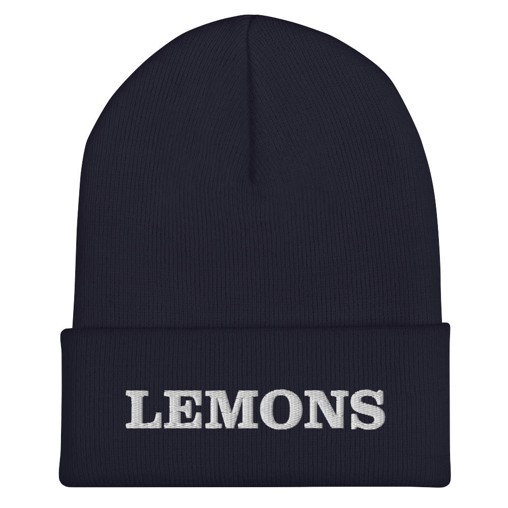 Lemons Cuffed Beanie - ninanush
