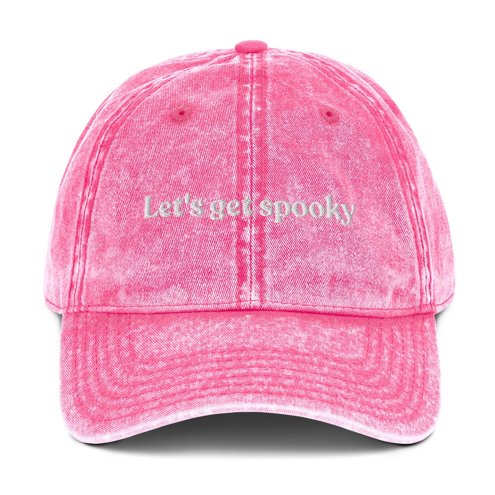Let's Get Spooky Vintage Dad Hat - ninanush