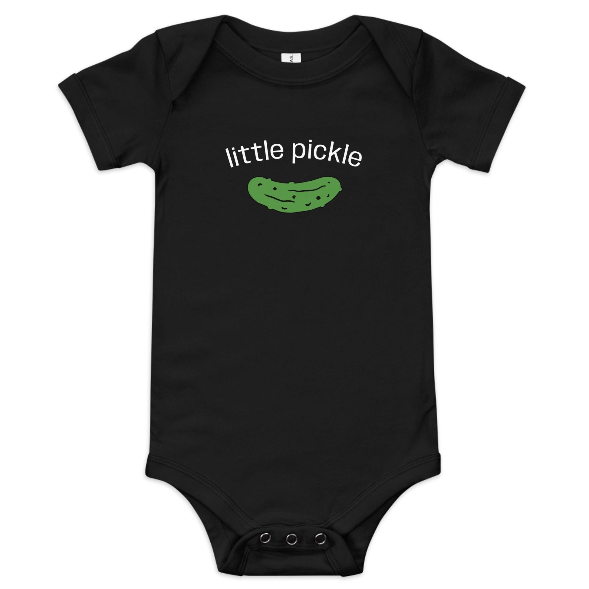 Little Pickle Baby Short Sleeve Onesie - ninanush