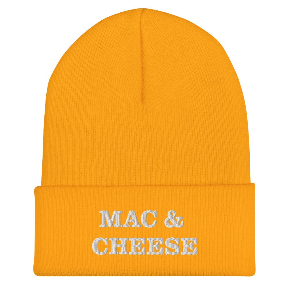 Mac & Cheese Cuffed Beanie - ninanush