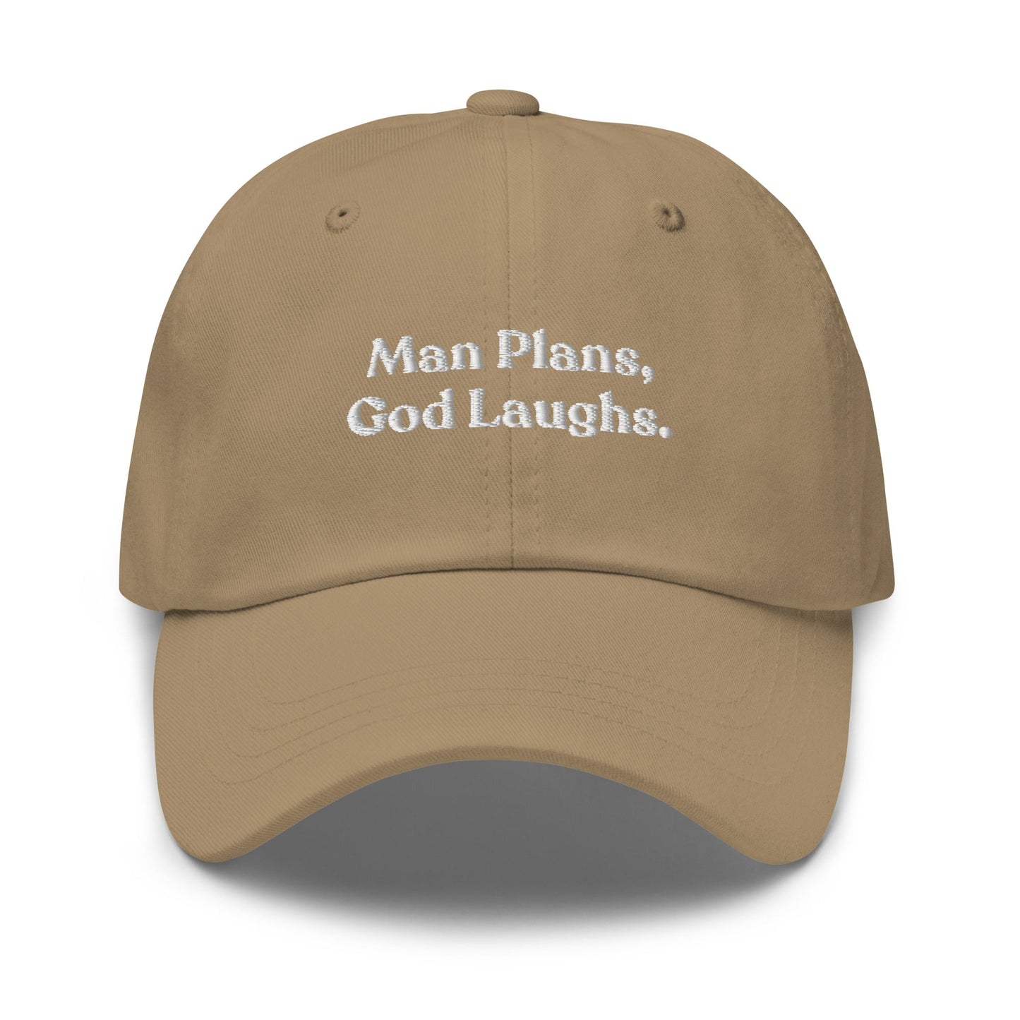 Man Plans, God Laughs Dad Hat - ninanush