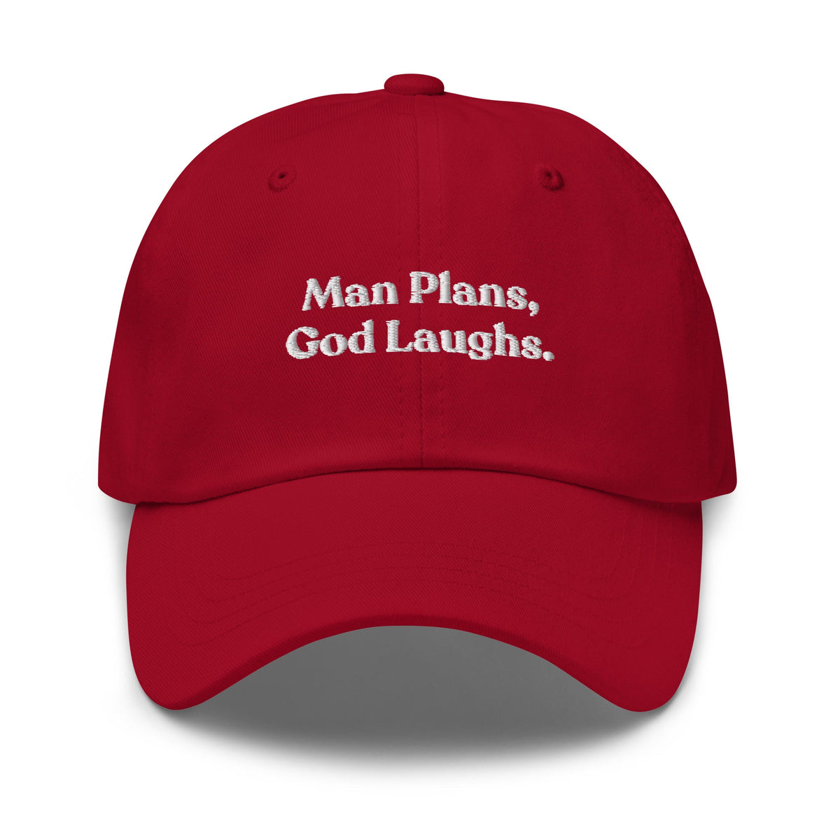 Man Plans, God Laughs Dad Hat - ninanush
