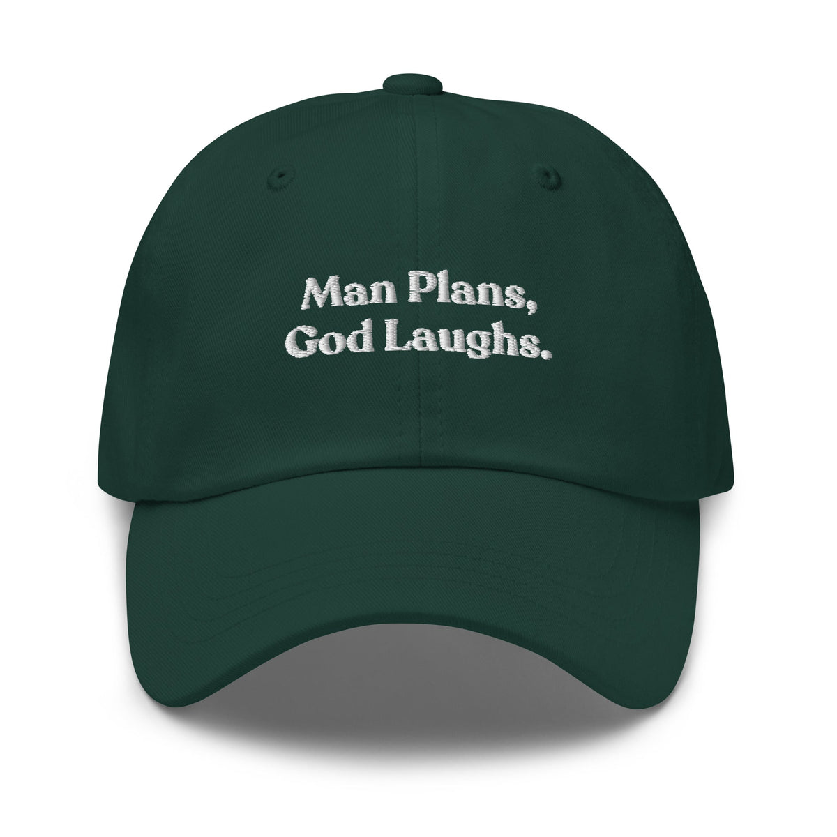 Man Plans, God Laughs Dad Hat - ninanush