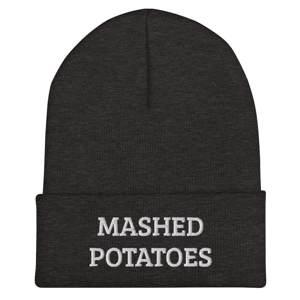 Mashed Potatoes Cuffed Beanie - ninanush