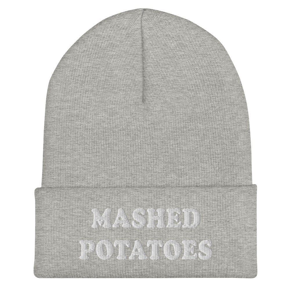 Mashed Potatoes Cuffed Beanie Bold - ninanush