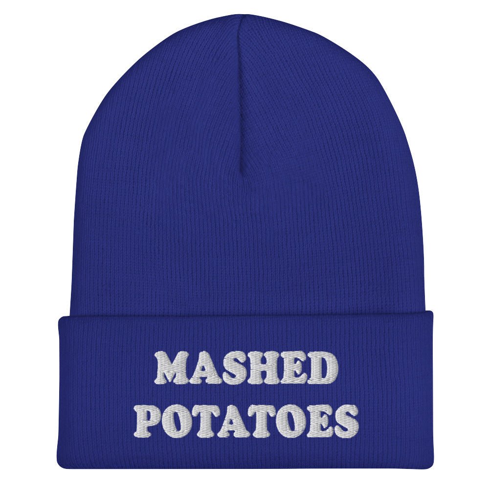Mashed Potatoes Cuffed Beanie Bold - ninanush