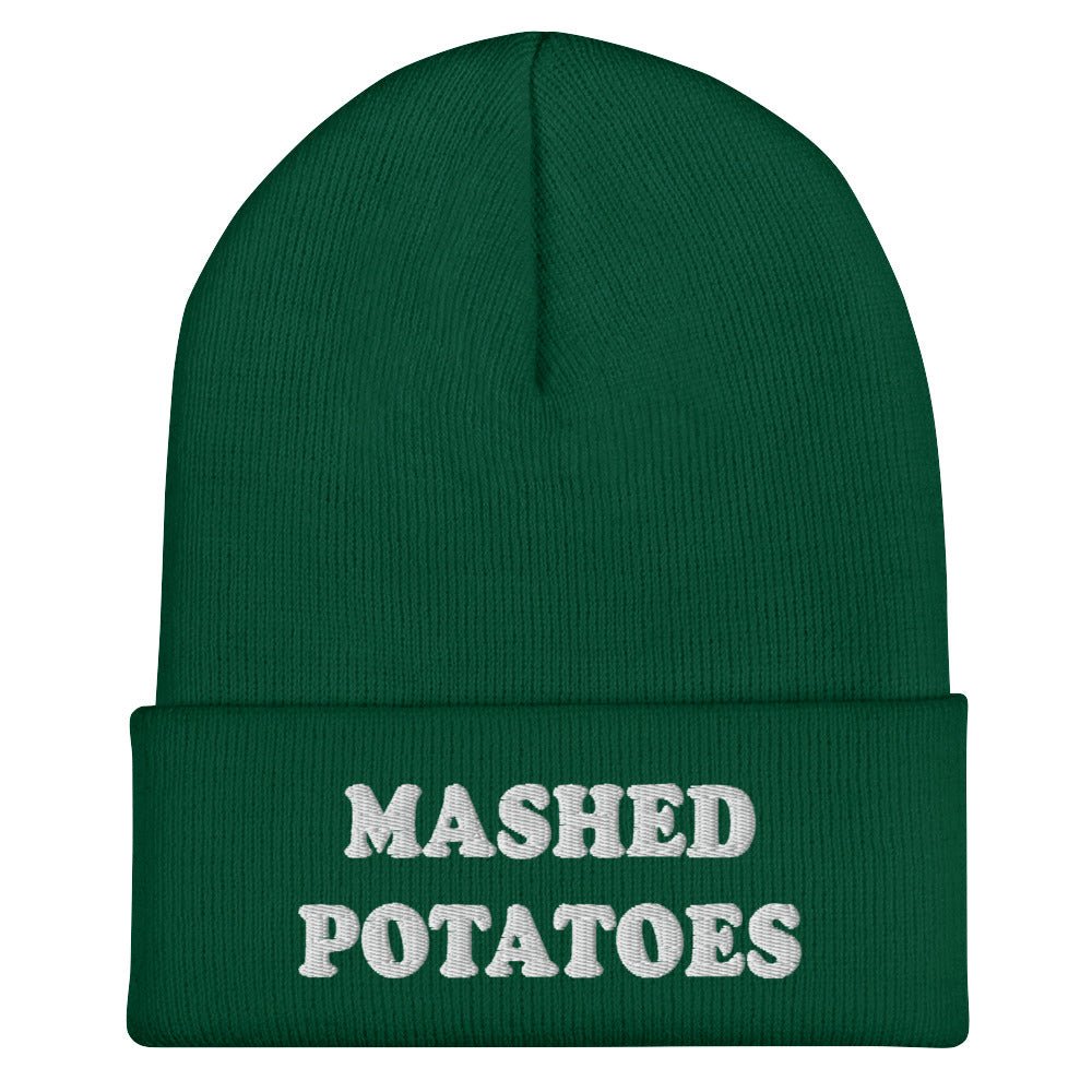 Mashed Potatoes Cuffed Beanie Bold - ninanush