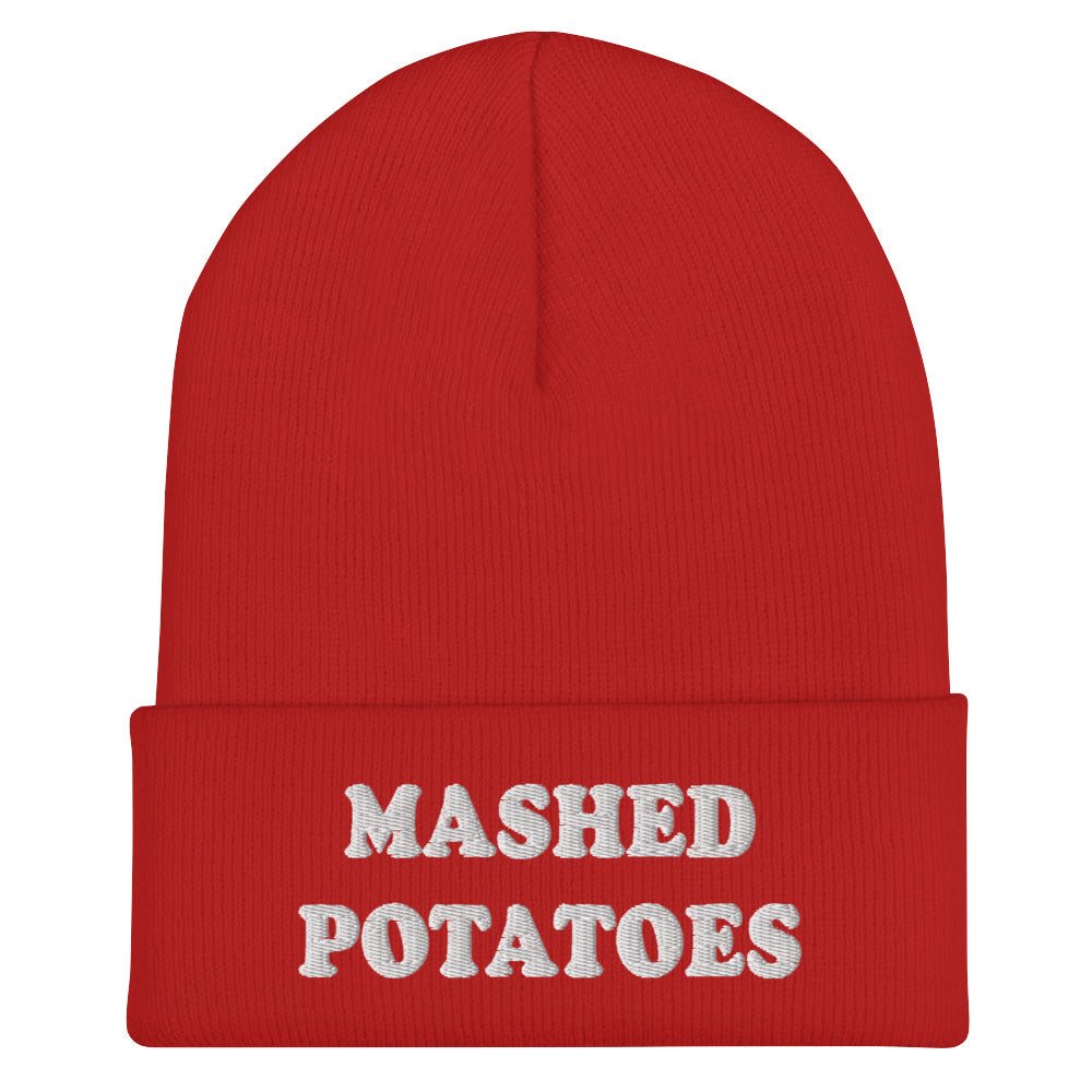 Mashed Potatoes Cuffed Beanie Bold - ninanush